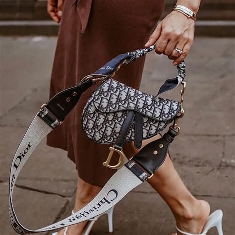 dior saddle bag pouch|dior saddle bag street style.